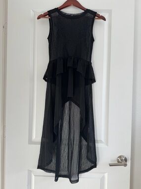 Italian Brand OVS Sheer Top with Train